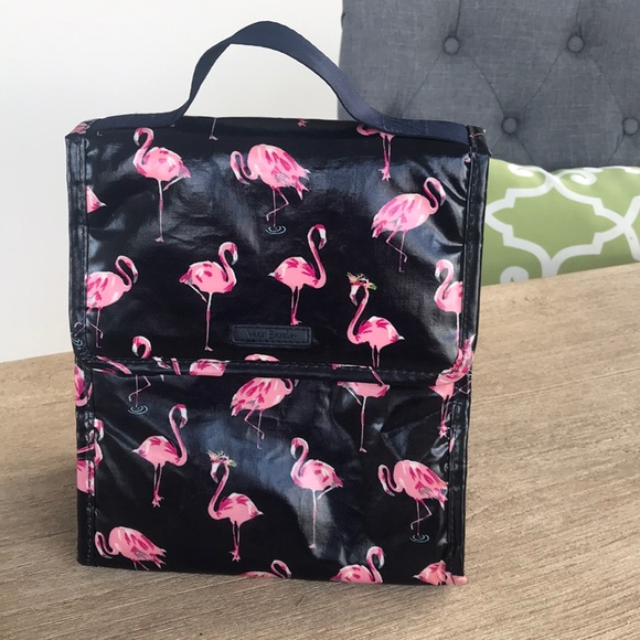 vera bradley flamingo lunch bag